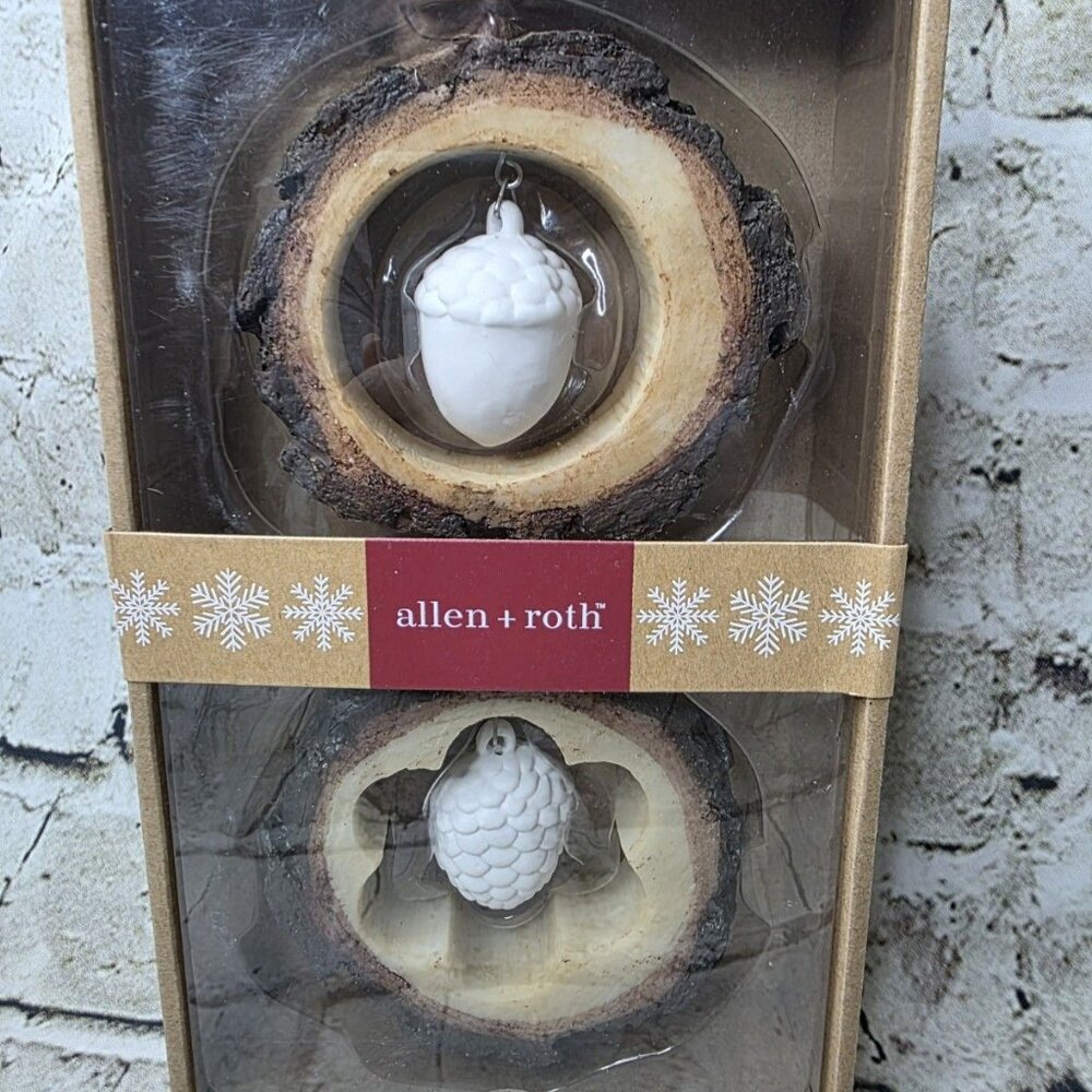 Allen & Roth Acorn Christmas Ornament New In Box